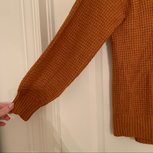 Orange/Rust Knit Sweater from American Eagle - Picture 3 of 5